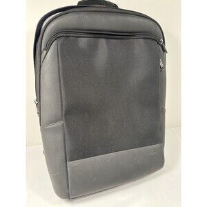BOPAI Unisex Slim Laptop Backpack – Black Nylon Travel Bag 17.5″ × 14″